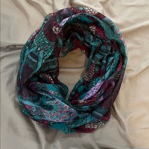 Multicolor infinity Scarf